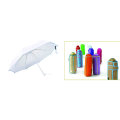 Butterfly Print 3 Fold Windproof Aluminium Umbrella (YS-3FM21083944R)